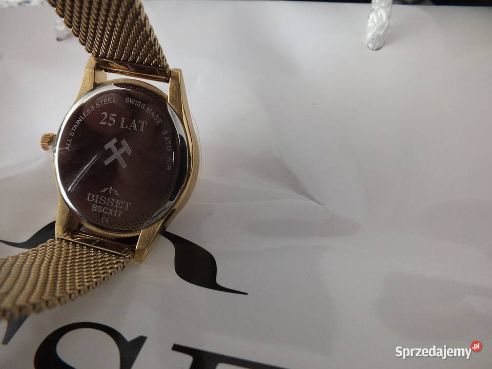 Zegarek Bisset Nowy Swiss Made Kurier śląskie