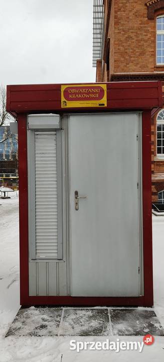 Budka handlowa kiosk gastronomiczny stróżówka małopolskie Kraków sprzedam