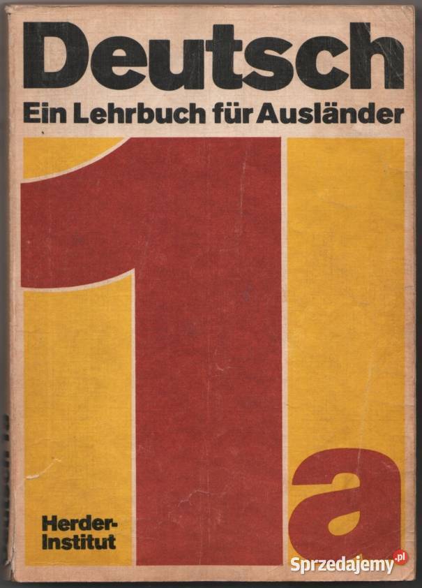 DEUTSCH Ein Lehrbuch FUR AUSLANDER 1a Elbląg sprzedam