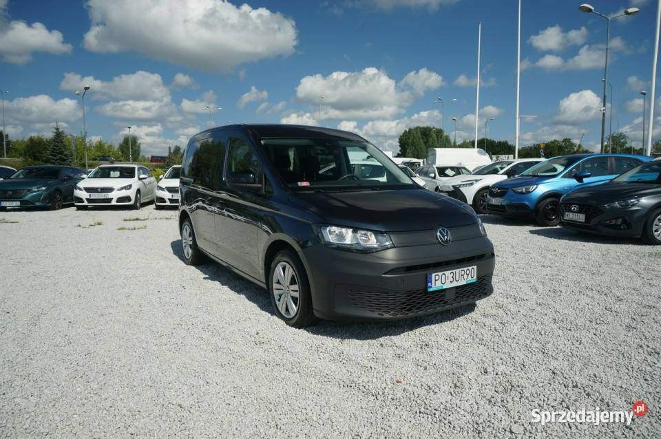 Volkswagen Caddy 20 TDI102 Faktura Vat 23 Salon komputer pokładowy wielkopolskie Poznań