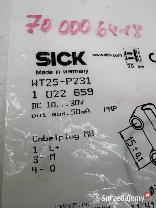 Sick WT2SP231 1 022 659 Warszawa