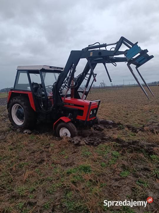 Zetor 7011 TurGwiazda pająk Zgrabiarka do