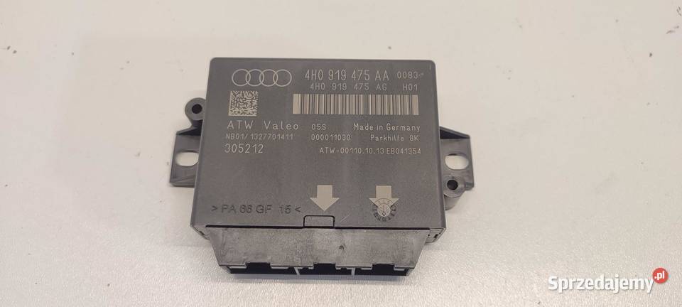 AUDI A6 C7 MODUŁ STEROWNIK PDC 4H0919475AA Układ elektryczny, zapłon