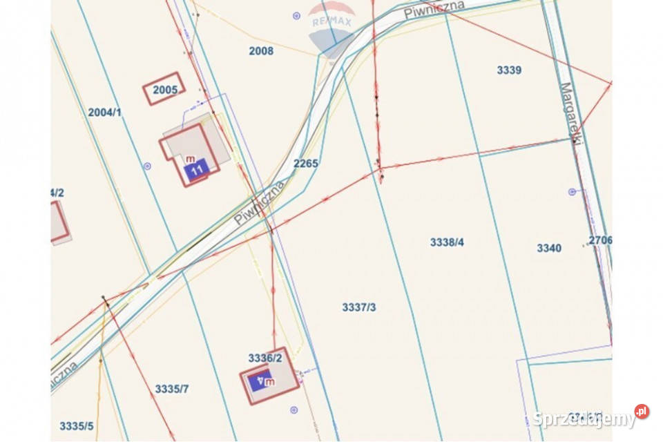 Buduj razu Lipowa płaska działka z mediami