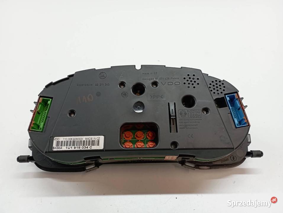 LICZNIK 1U1919034C 18 B Skoda Octavia I 19962010 Liczniki i zegary