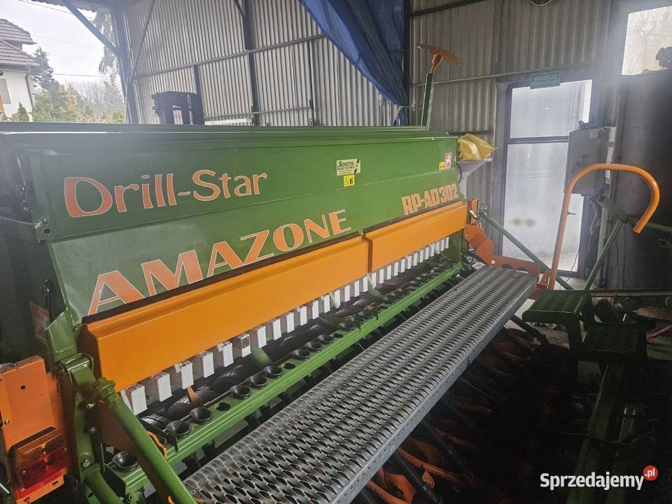 Zestaw naklejek na siewnik AMAZONE pomarańczowy Kamionna