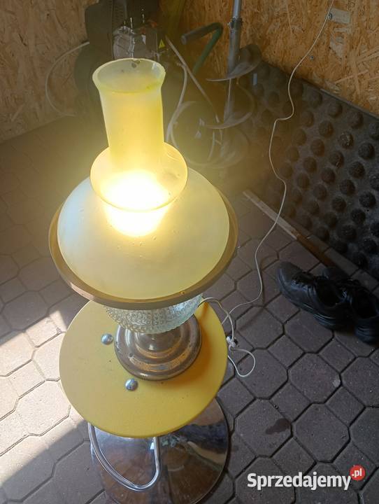 Lampa nocna PRL Wieliczka