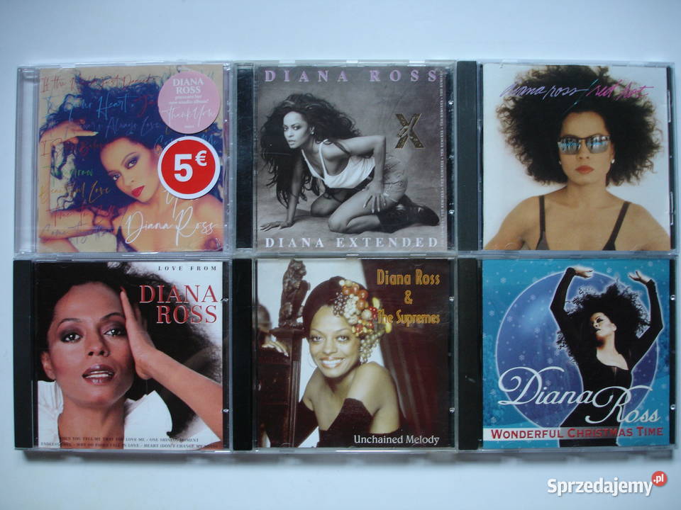 DIANA ROSS płyty CD Zielona Góra