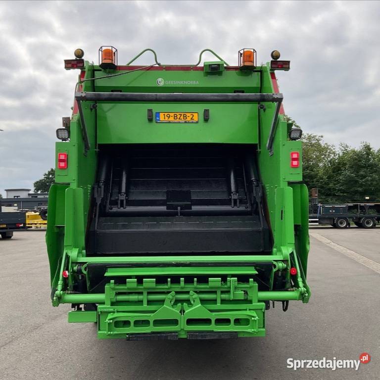 Smieciarka Geesink norba Volvo FM Warszawa