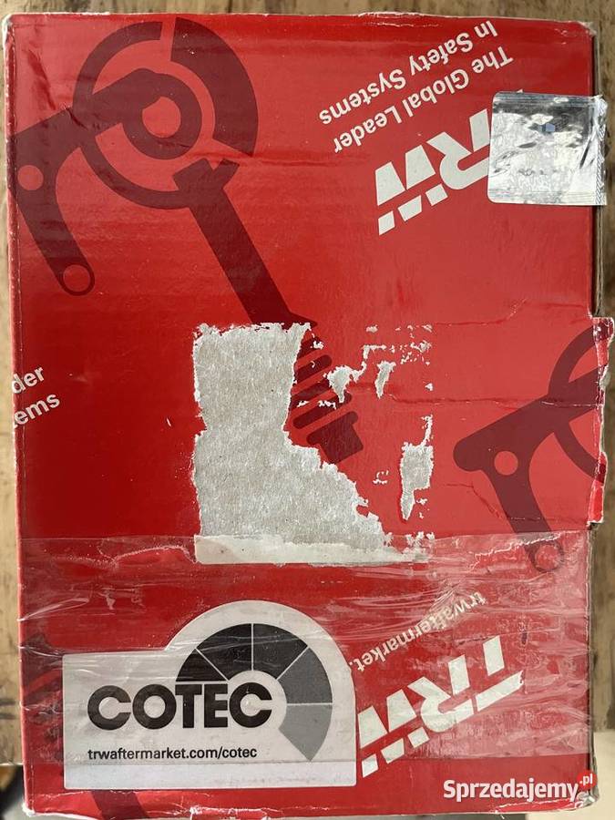 Klocki hamulcowe TRW 3479 Toyota osobowe łódzkie