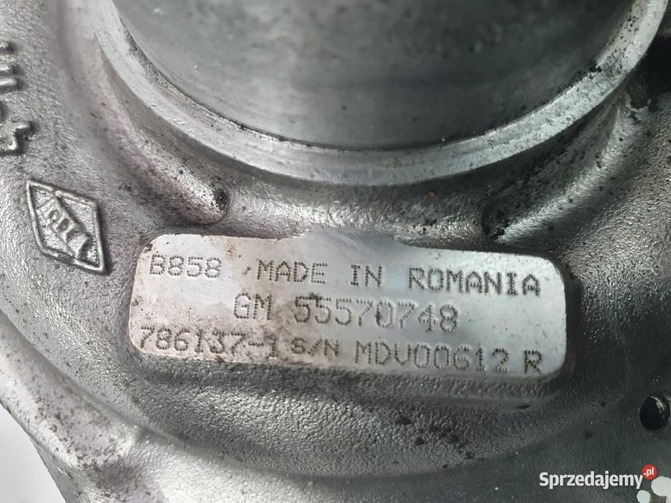 TURBOSPRĘŻARKA Opel Insignia 20 CDTI Turbo Turbosprężarki Chełm sprzedam