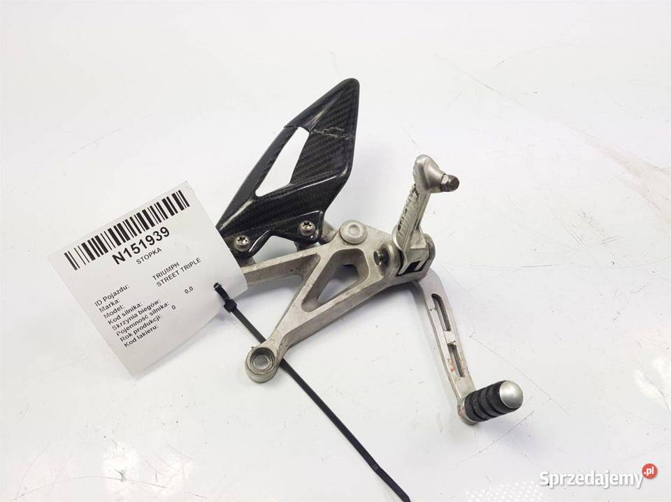 STOPKA TRIUMPH STREET TRIPLE 765RS osobowe kujawsko-pomorskie Lipno