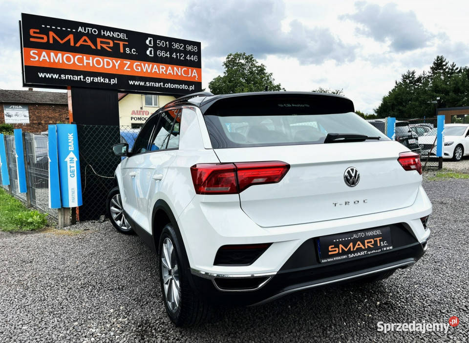Volkswagen TRoc Kamera Full Led Benzyna Alufelgi immobilizer śląskie Rydułtowy
