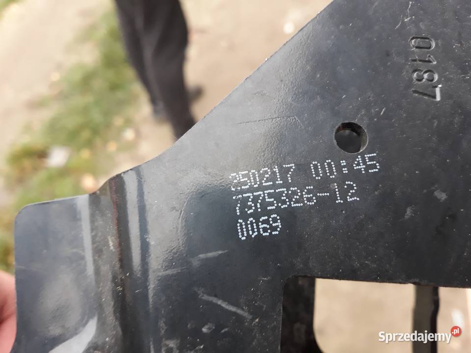BMW 7 G11 WSPORNIK LAMPY PRAWY MOCOWANIE PRAWE osobowe Karoseria Międzychód