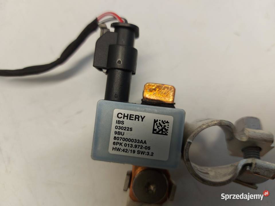 Jaecoo 7 PHEV 2025r klema moduł akumulatora masa