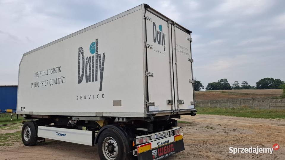 Chłodnia BDF 18 Palet agregat Carrier Supra 950 diesel Mieszkowice sprzedam