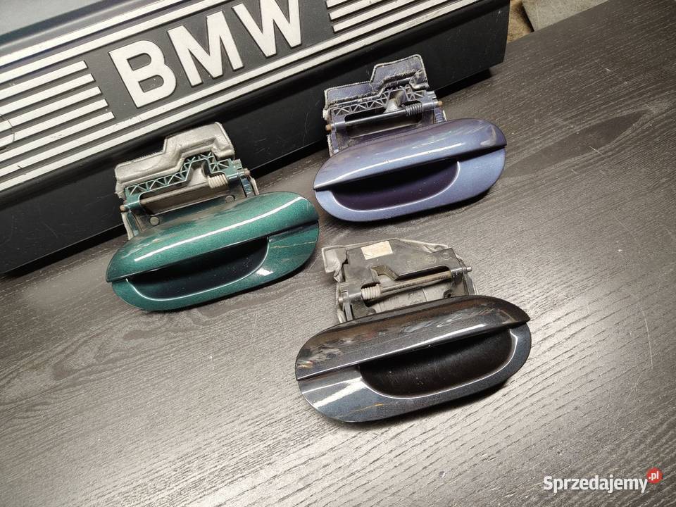 Bmw e39 klamka zewnętrzna lewa tył oryginał Klamki
