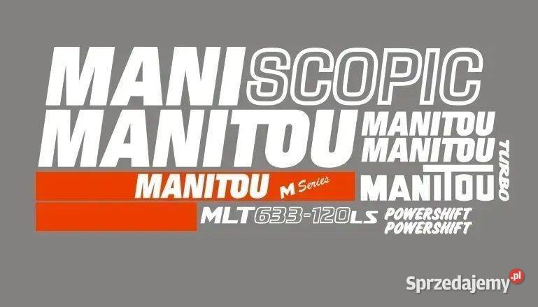 Naklejki oklejenie MANITOU MLT 633120LS