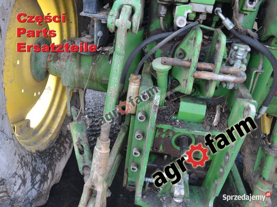 John Deere 6610 części skrzynia biegów silnik Byków
