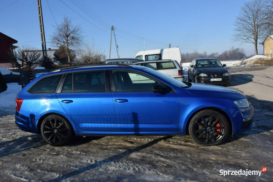 koda Octavia 20TDI RS 2016r Led Navi Skóra 2 KPL 4/5 podkarpackie Majdan Sieniawski