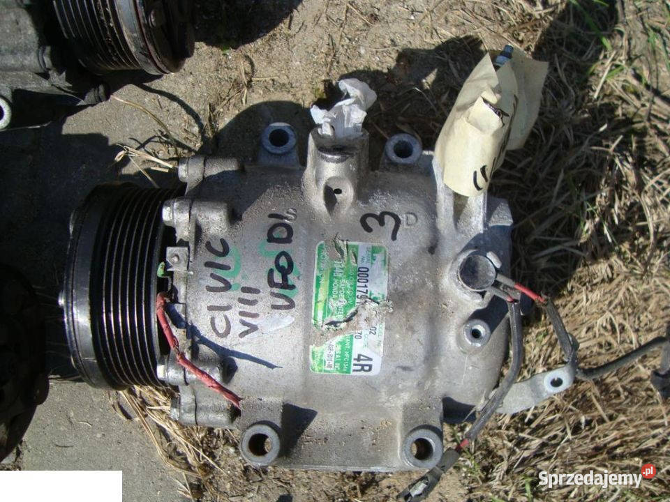 HONDA CIVIC VIII UFO DIESEL KOMPRESOR Układ chłodzenia