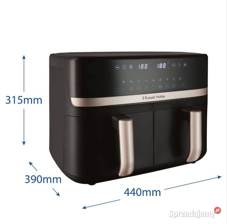 Frytkownica beztłuszczowa Russell Hobbs 9 l z Dulcza Wielka