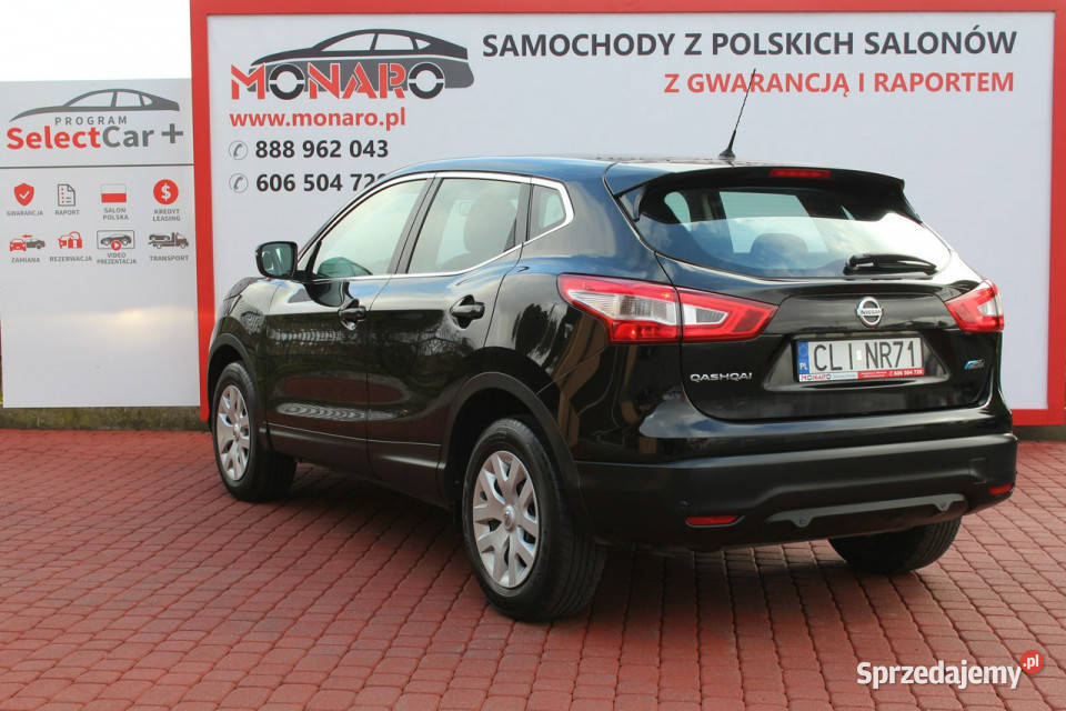 Nissan Qashqai Visia 15 dCi 110 Salon Polska immobilizer Włocławek