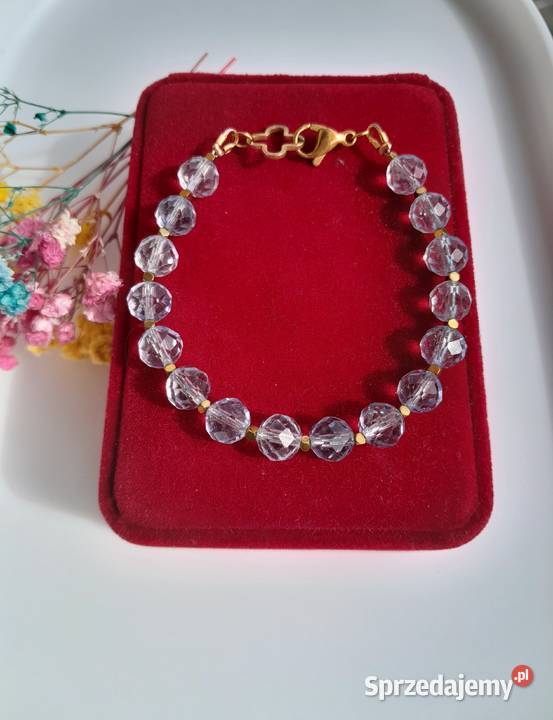 Bransoletka z naturalnym topazem mazowieckie Kozienice