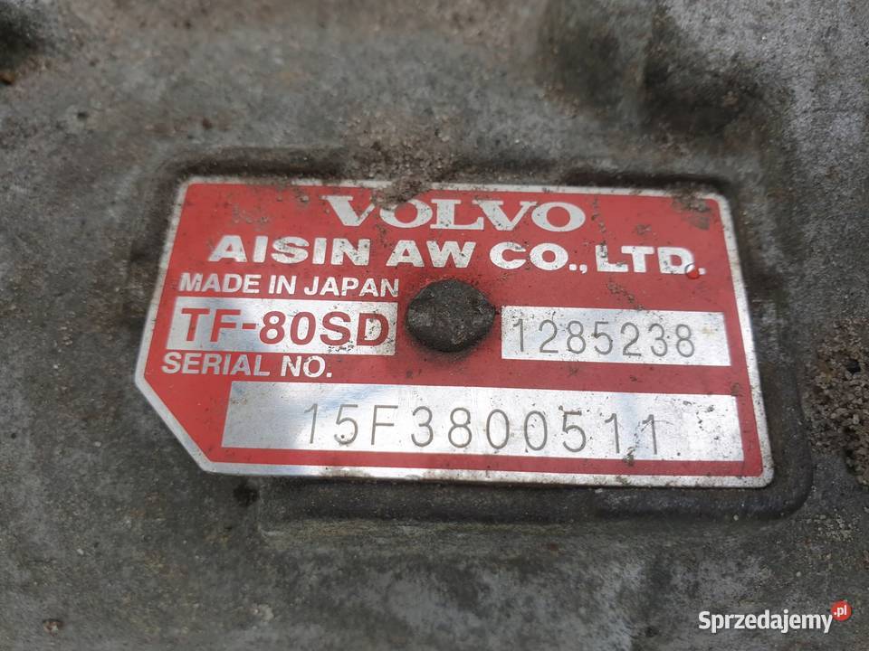 AUTOMATYCZNA SKRZYNIA BIEGÓW Volvo XC60 24 D4 D5 lubelskie Rudka