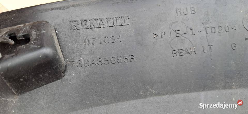 RENAULT CAPTUR II 2 LISTWA NAKŁADKA BŁOTNIKA Listwy i nakładki lubuskie Bieleń
