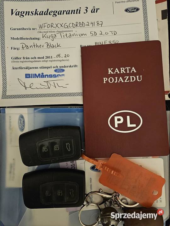 Ford kuga 20 tdci titanium 163KM Sulechów