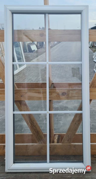 OKNA KacprzaK Witryna 70X133 FIX Używany PCV lubelskie Lublin
