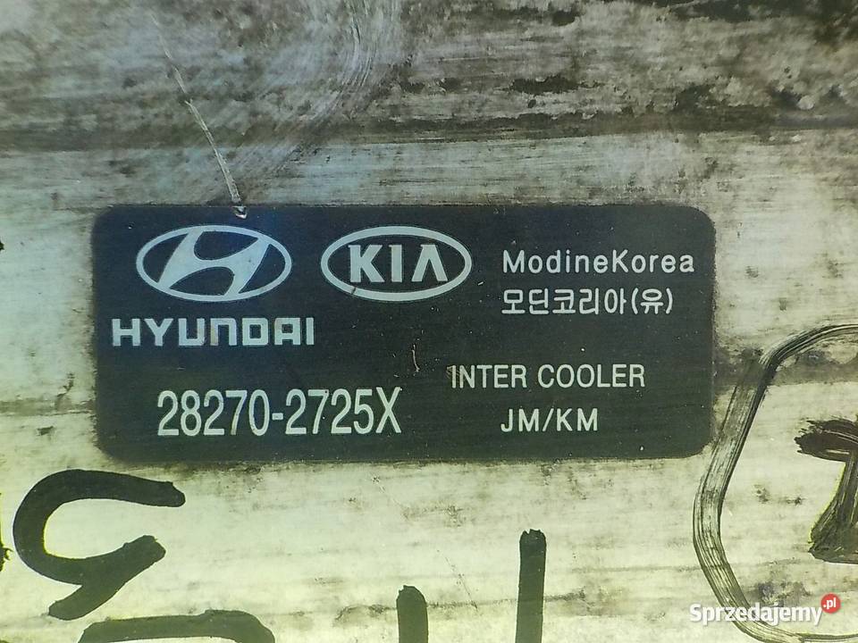KIA SPORTAGE II 20 CRDI 07r 5D intercooler