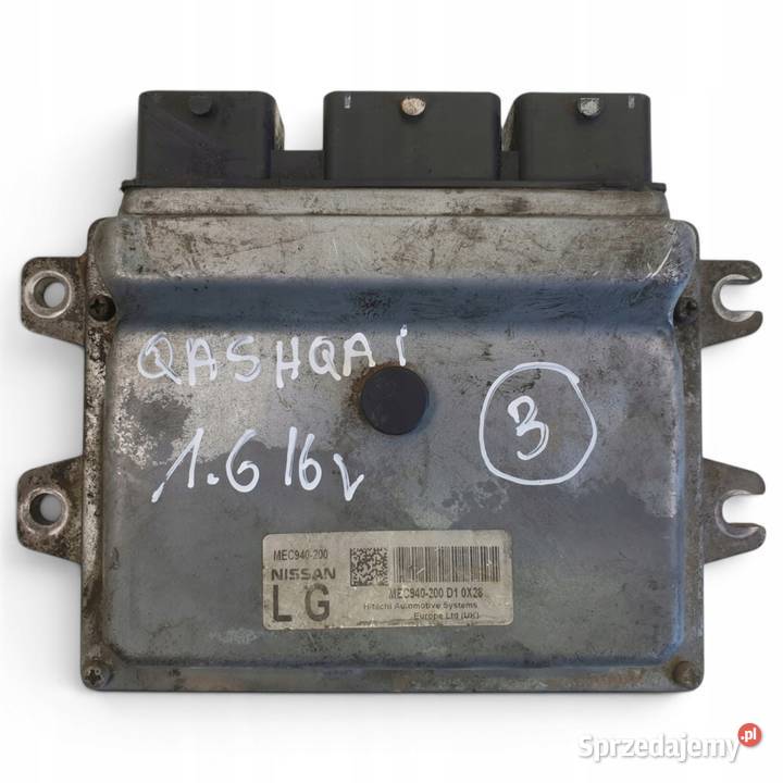 Nissan Qashqai 16 16V STEROWNIK SILNIKA komputer Chełm