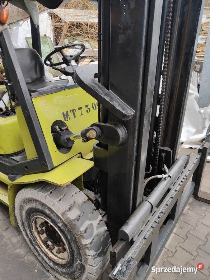 wózek widłowy sprowadzony z Niemiec LPG gaz Maków Podhalański