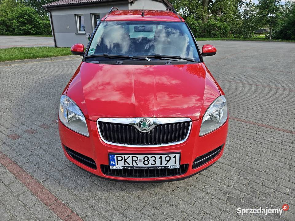 Skoda roomster 14 mpi klimatronic 1 właściciel wspomaganie kierownicy wielkopolskie Koźmin Wielkopolski sprzedam