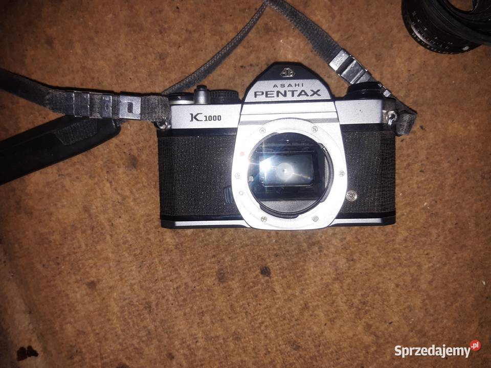 Aparat analogowy Pentax K 1000 Asahi Stary Sącz