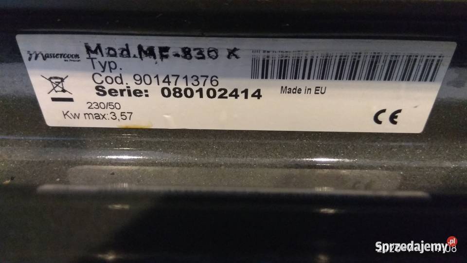 Mastercook Fagor Piekarnik do zabudowy MF830X Wieluń