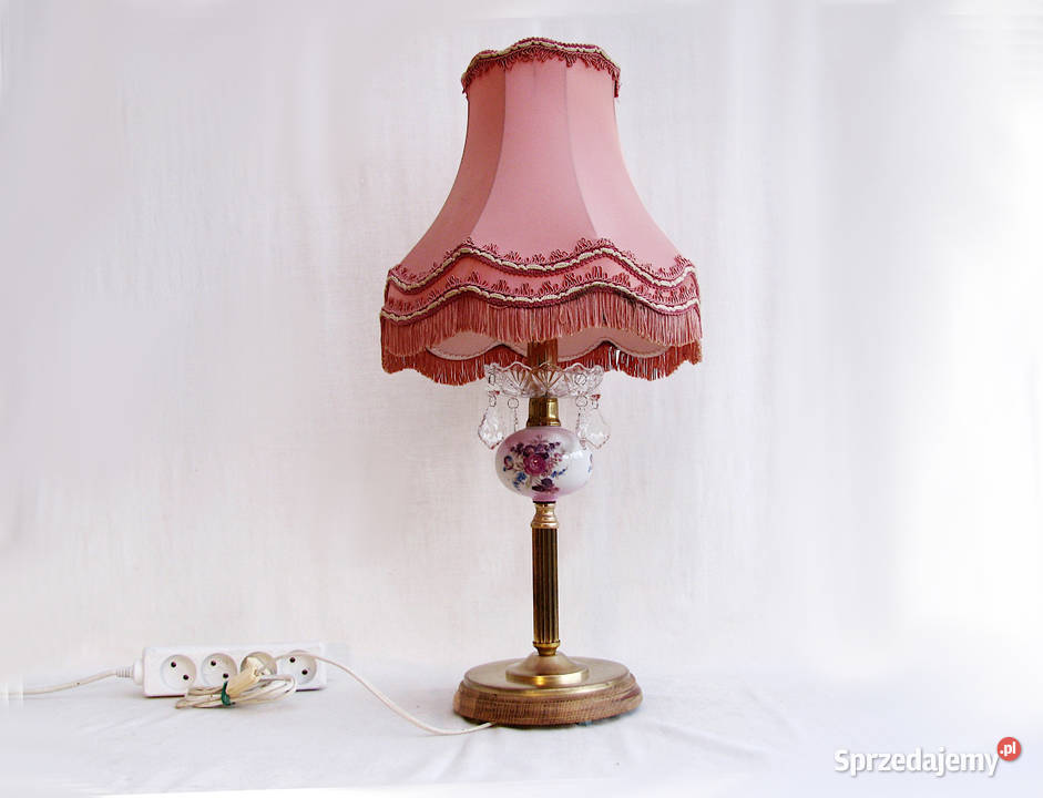 Lampka duża piękna lampa