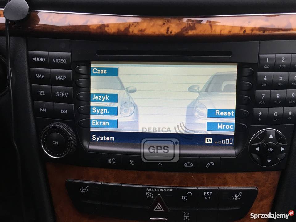 MERCEDES POLSKIE MENU NTG1 DVD W211 E W219 CLS Dębica