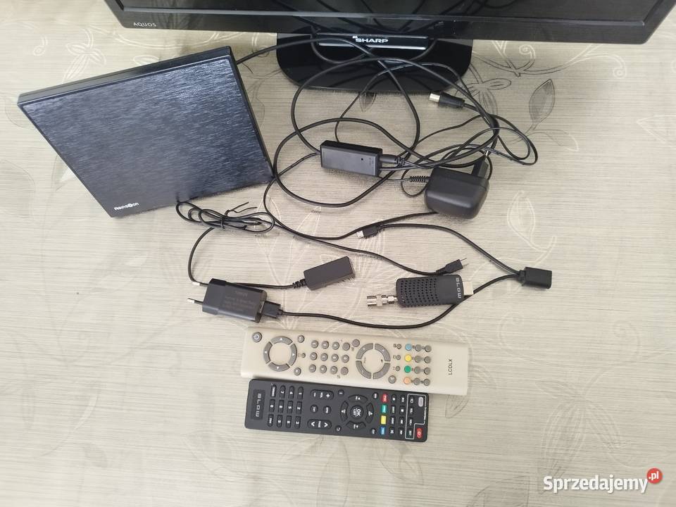 Telewizor Sharp 24cale dekoder antena Raczki