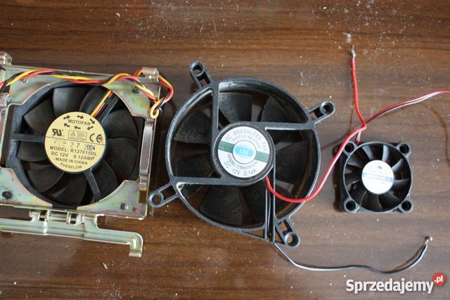 3 wentylatorów różnej wielkości Warszawa