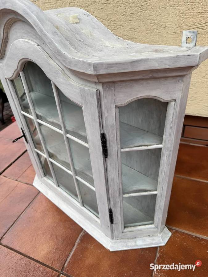 Witrynka stylowa wisząca na ścianę witryna Kredensy i witryny Garwolin