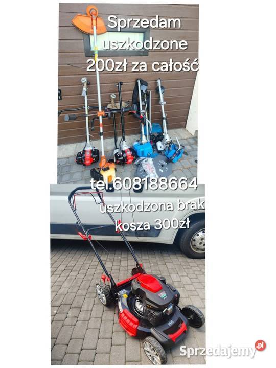 Podkaszarki i kosiarka Kosy i podkaszarki