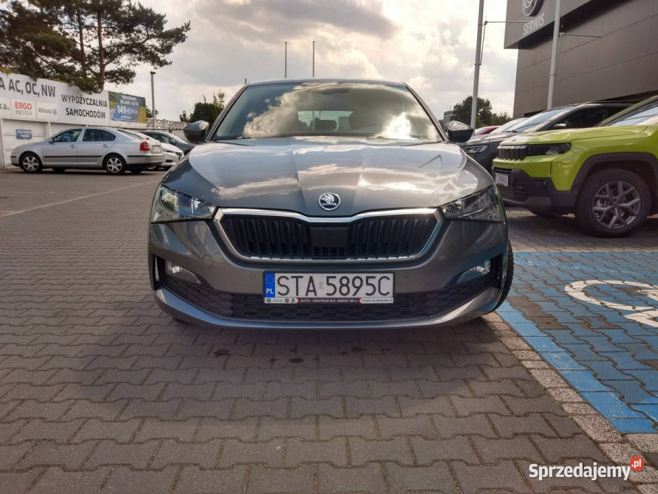 koda Scala 10 TSI 110 ambition czujniki parkowa śląskie Tychy