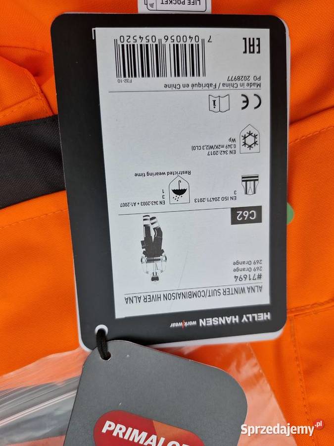 Kombinezon roboczy HH WORK WEAR C62 lubelskie