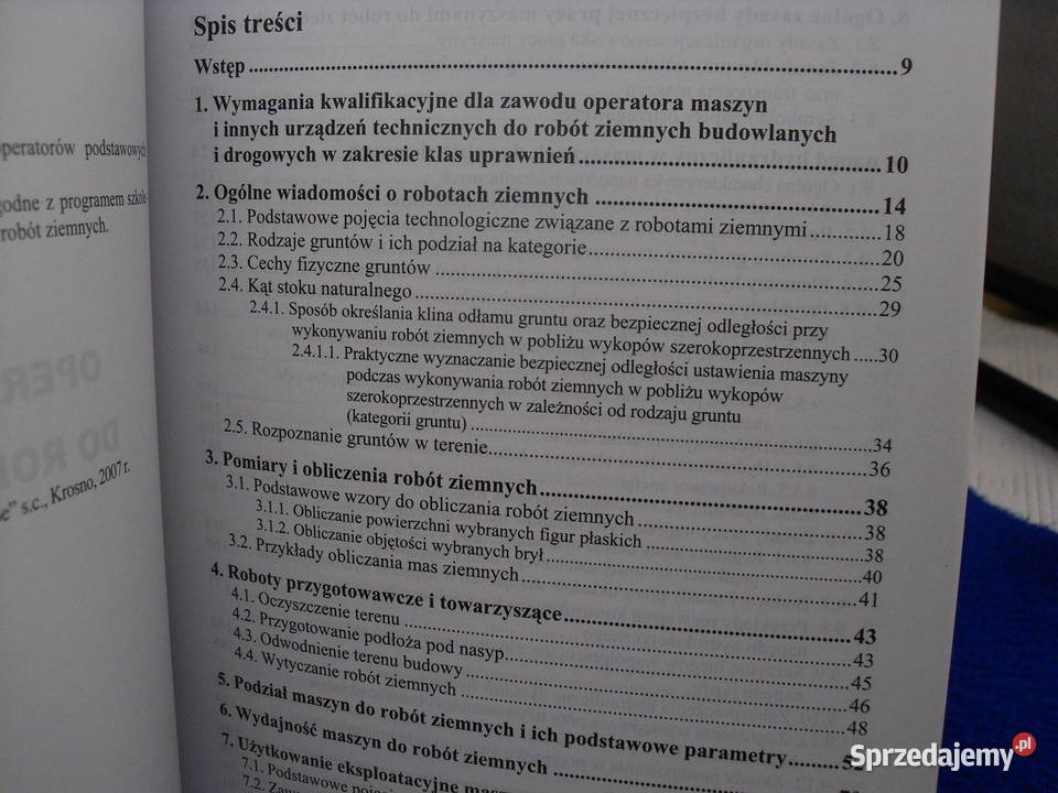 Książka OPERATOR KOPARKIŁADOWARKI ITP