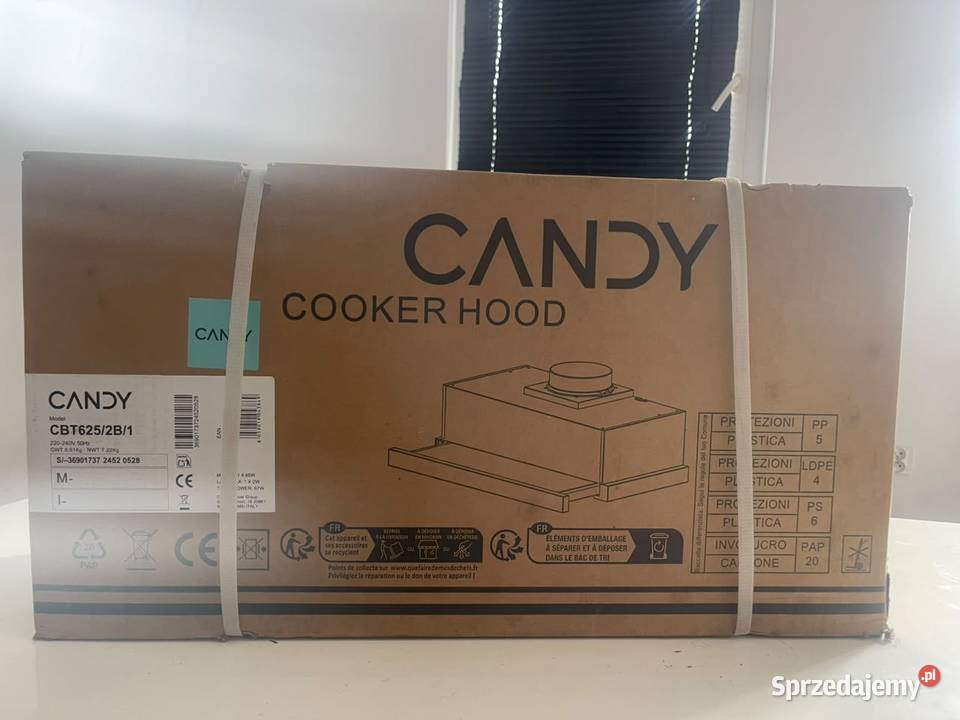 Okap Candy Czarny śląskie