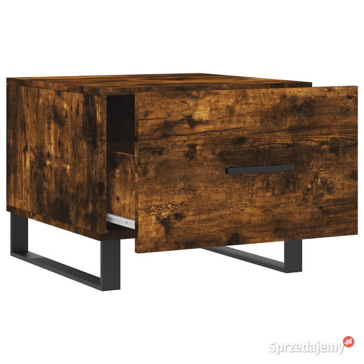 Stolik kawowy przydymiony dąb 50x50x40 WM829454 Warszawa sprzedam