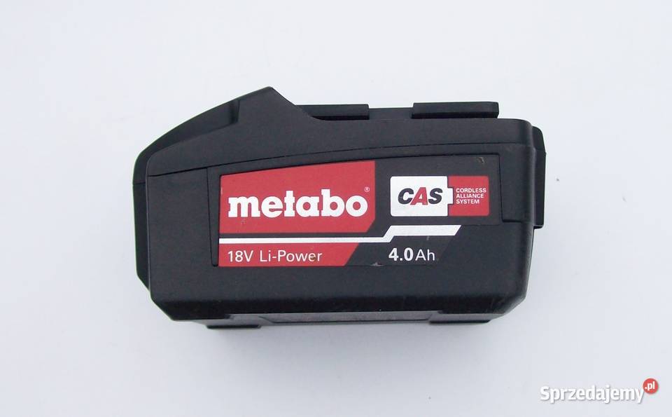 Bateria akumulator METABO 4Ah CAS Karniewo sprzedam